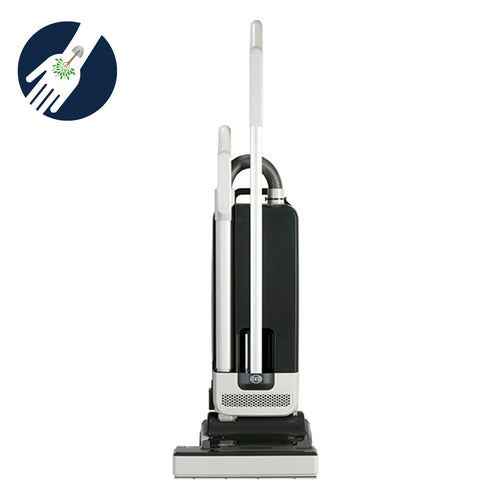 SEBO 350 MECHANICAL Commercial Grade Upright Vacuum Cleaner 91313AM (Gray)
