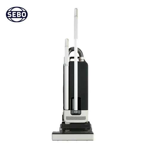 SEBO 350 MECHANICAL Commercial Grade Upright Vacuum Cleaner 91313AM (Gray)