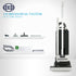 SEBO 350 MECHANICAL Commercial Grade Upright Vacuum Cleaner 91313AM (Gray)