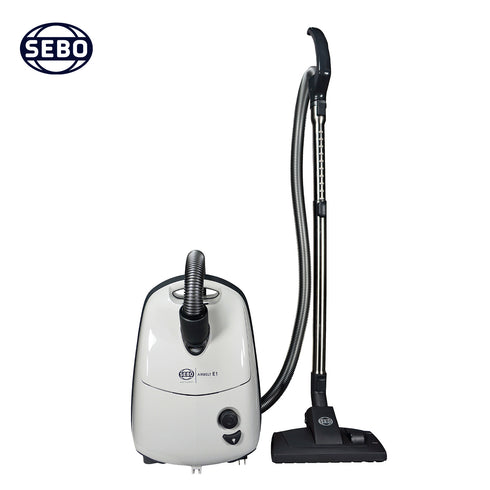 SEBO Airbelt E1 Kombi Canister Vacuum Cleaner 91602AM (Arctic White)