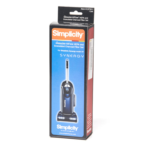 Simplicity Synergy SF9G-1 X9 HEPA and Granulated Charcoal Filter Set