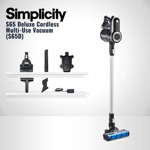 Simplicity S65D Deluxe Cordless Multi-Use Stick Vacuum