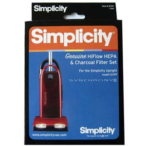 Simplicity SF5P Synchrony HEPA & Electrostatic Charcoal Filter Set