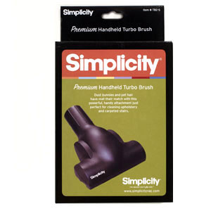 Simplicity Handheld Turbo Brush for Canisters & Symmetry Upright Vacuums TB2S-U / TB2-S