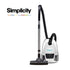 Simplicity Jill Bagged Canister Vacuum Cleaner
