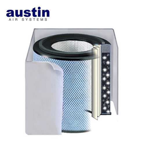Austin Air Healthmate FR410B Replacement Air Purifier Filter (White)