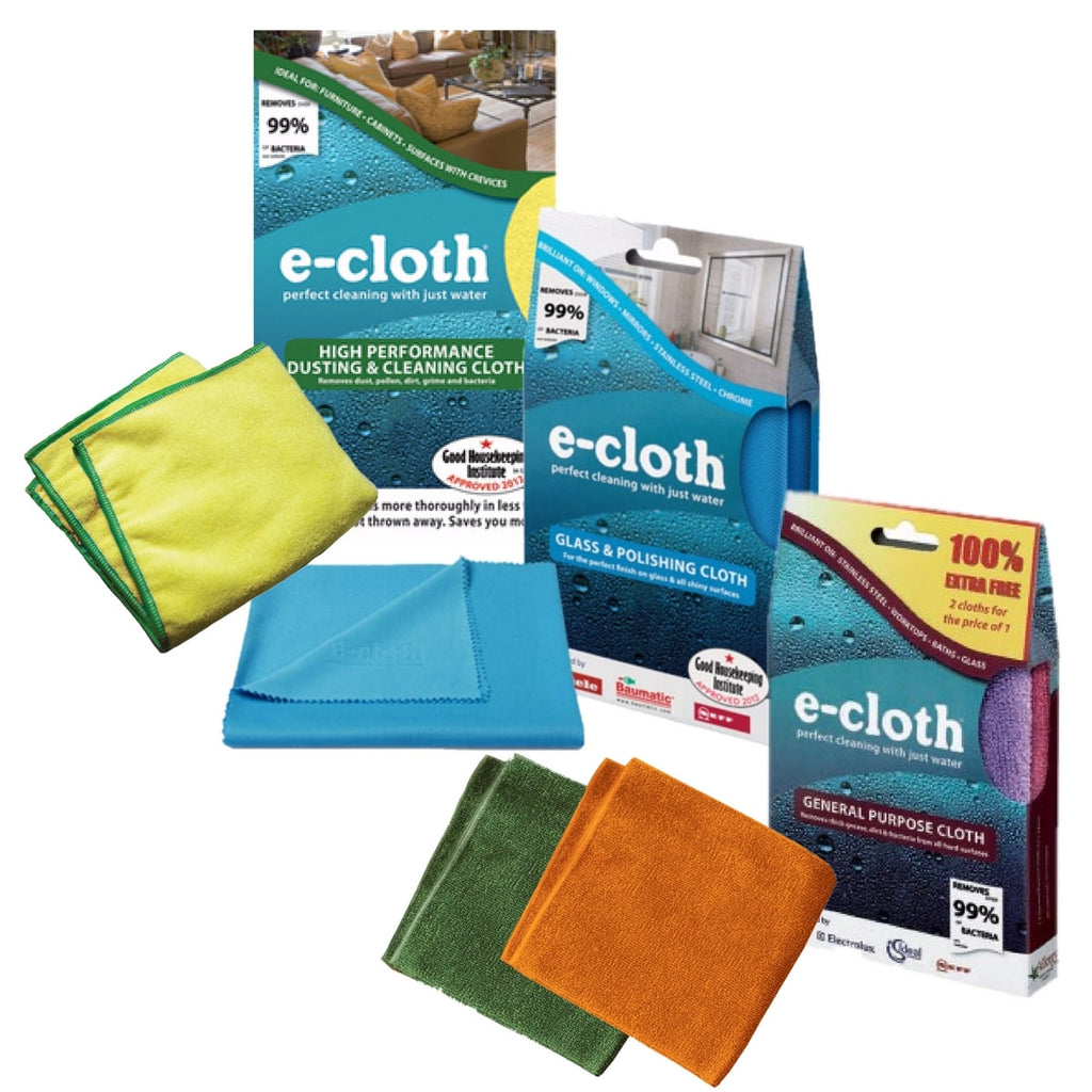 eCloth MicroFiber Starter Pack - Basic Cleaning Needs