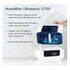 BONECO - Warm & Cool Mist Ultrasonic Humidifier U700