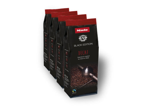 Miele Black Edition Decaf Coffee 4 Pack  Premium Black Edition Decaf Coffee 4 Pack for Your Home