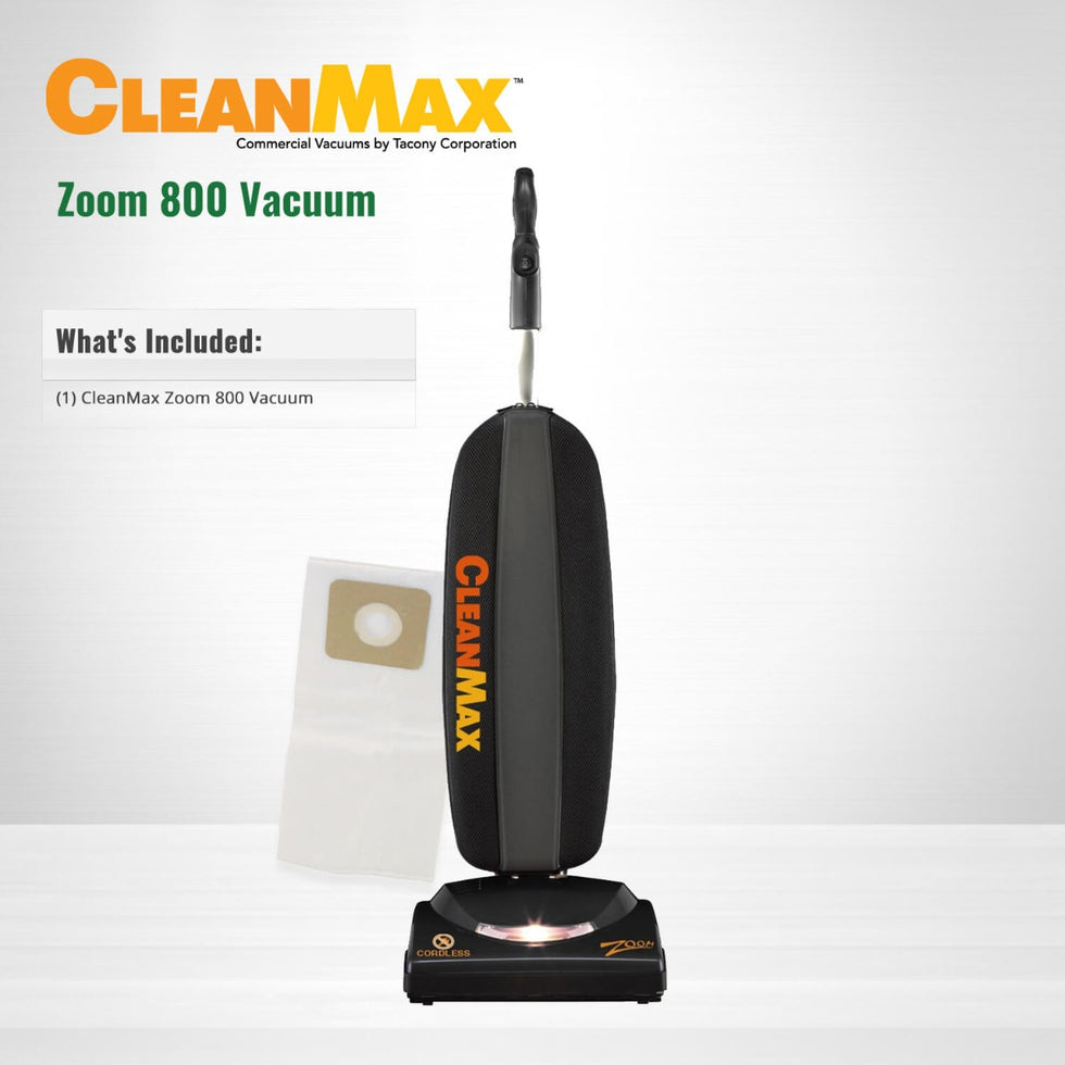 CleanMax Zoom Lightweight Cordless Upright Vacuum (ZM-800.6 ...