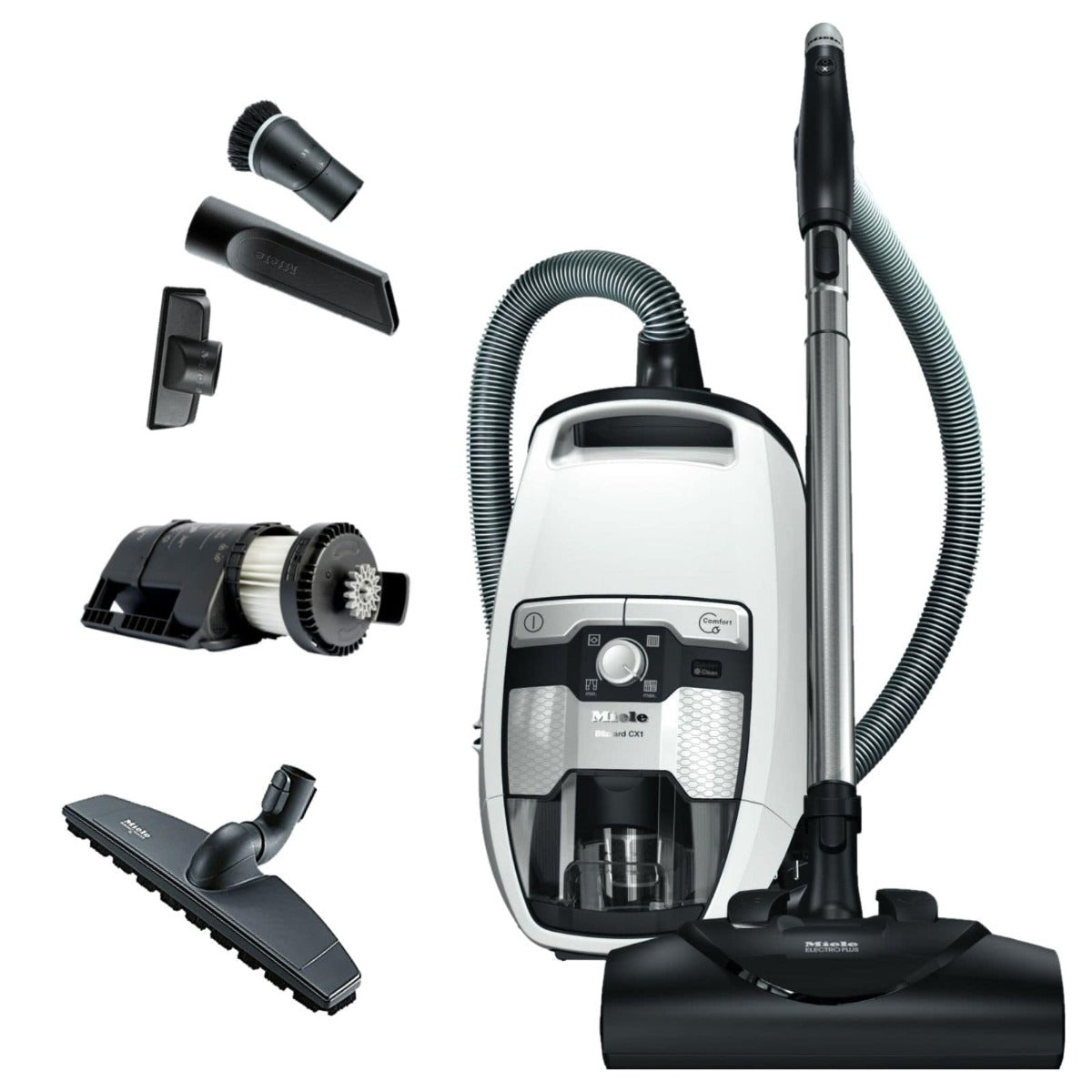 Miele Blizzard CX1 Cat & Dog Bagless Canister Vacuum VacuumCleanerMarket